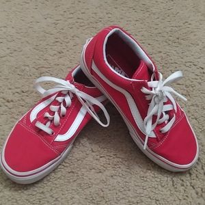 Old Skool Red Vans